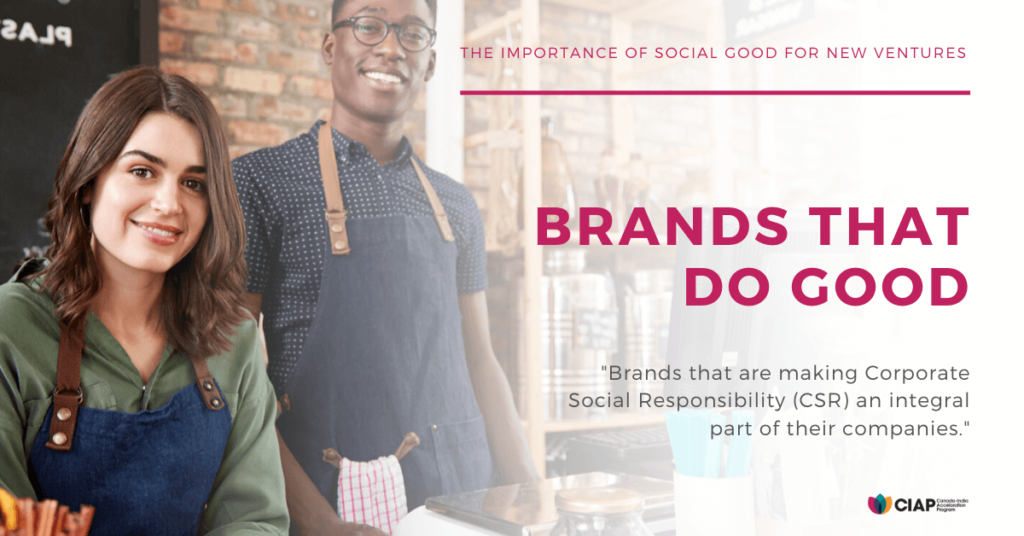 Brands that do social good