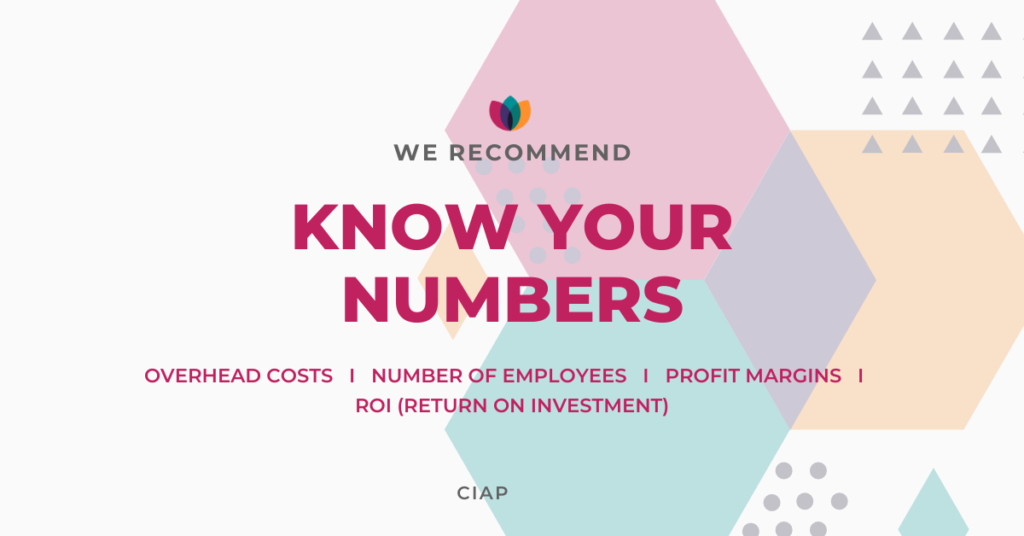 Numbers to say in an investor pitch